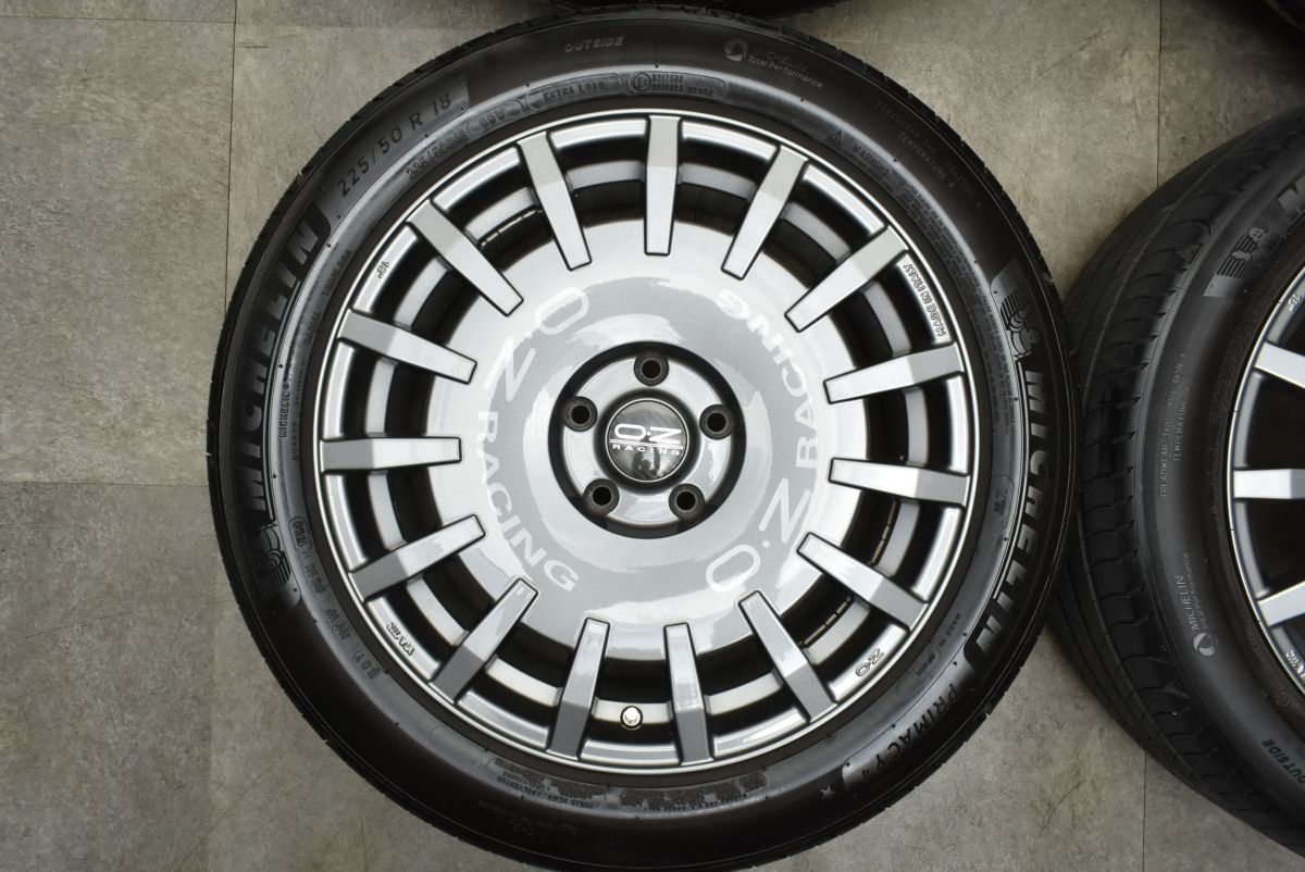 希少 美品】OZ RACING ラリーレーシング 18in 7.5J +50 PCD112 2022年 