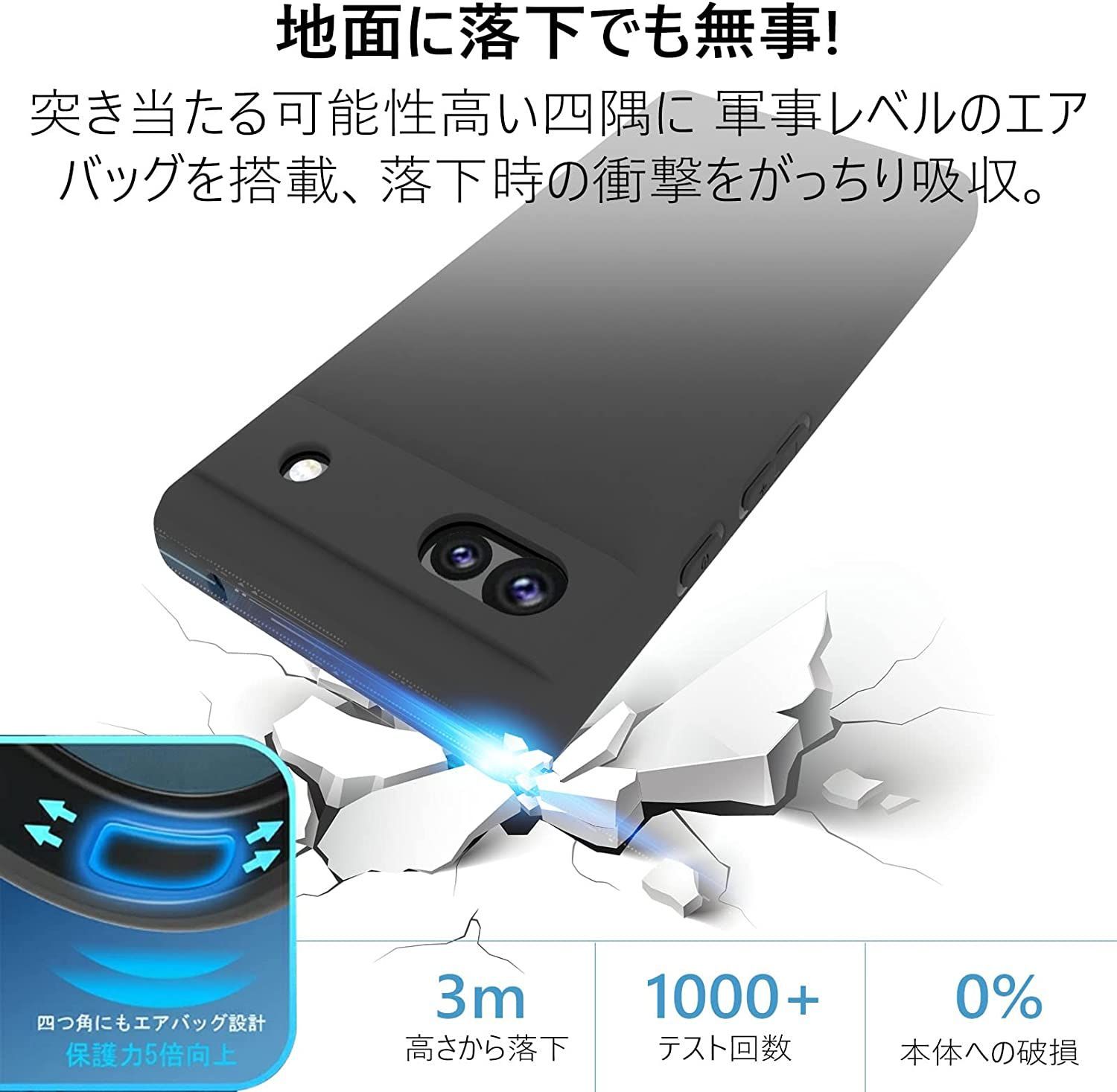 OJBSEN iPhone XR 用 アイフォン 用【ストラップ2種付き】調節可能な