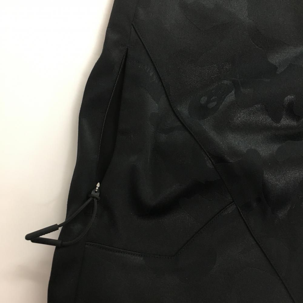 新品】マークアンドロナ パンツ 黒 スカル カモフラ織生地 迷彩