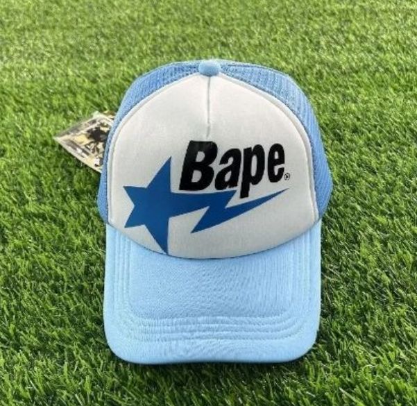 a bathing ape bapesta Y2K 00s メッシュキャップ