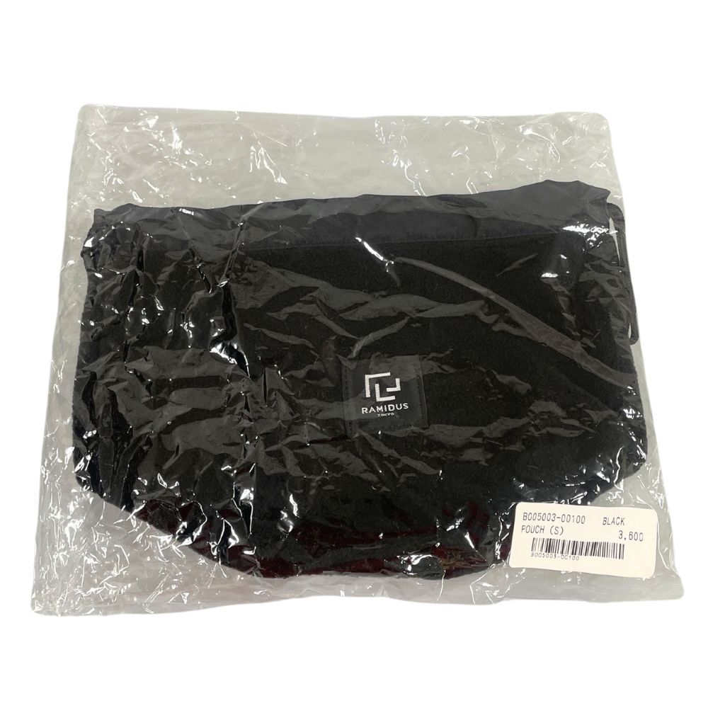 RAMIDUS ラミダス POUCH (S) 巾着 ポーチ ブラック 正規品