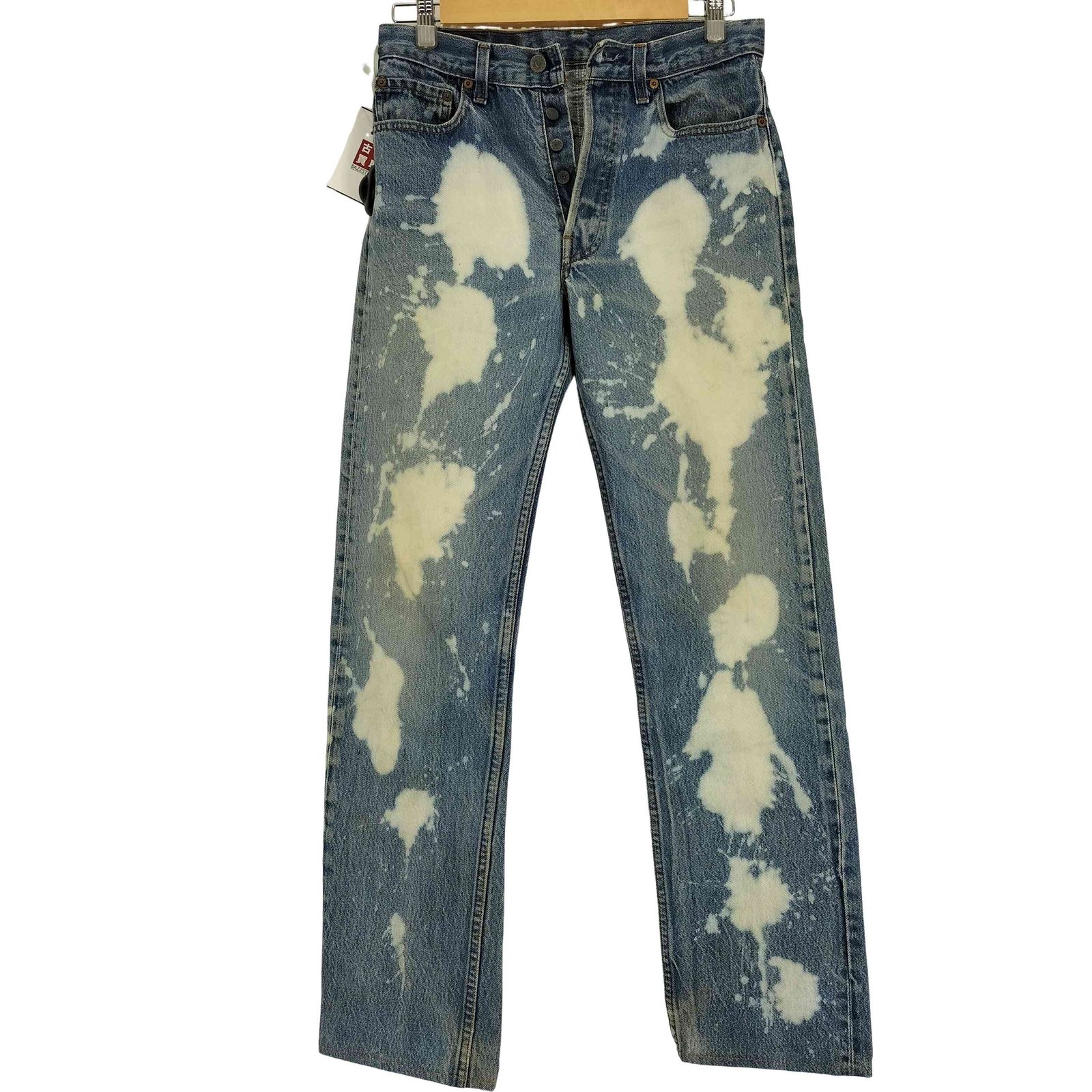 リーバイス Levis 80S 501 ボタン裏 524 刻印 ブリーチ 加工 ボタン