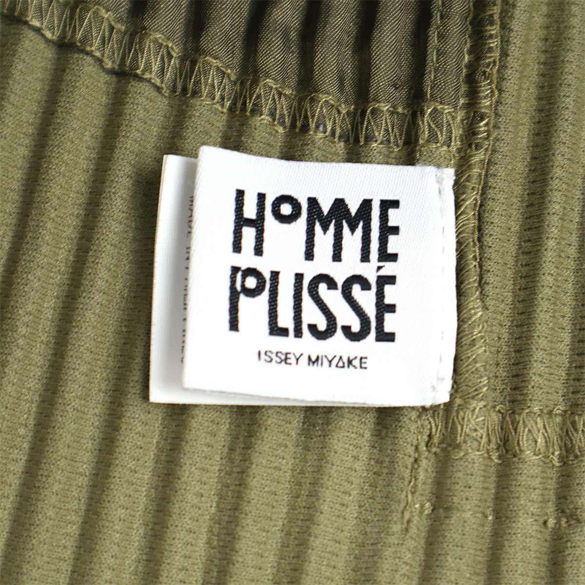 HOMME PLISSE ISSEY MIYAKE オム プリッセ イッセイ ミヤケ 23AW TAILORED PLEATS 1 VEST  プリーツジレベスト HP33JE151 カーキ 3