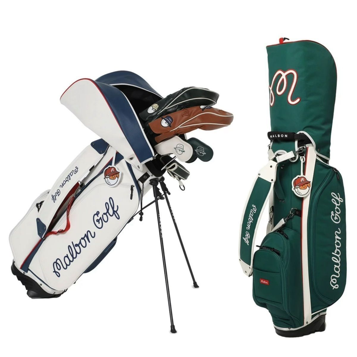 Amazon | マルボンゴルフ malbon golf キャディバッグ スタンド