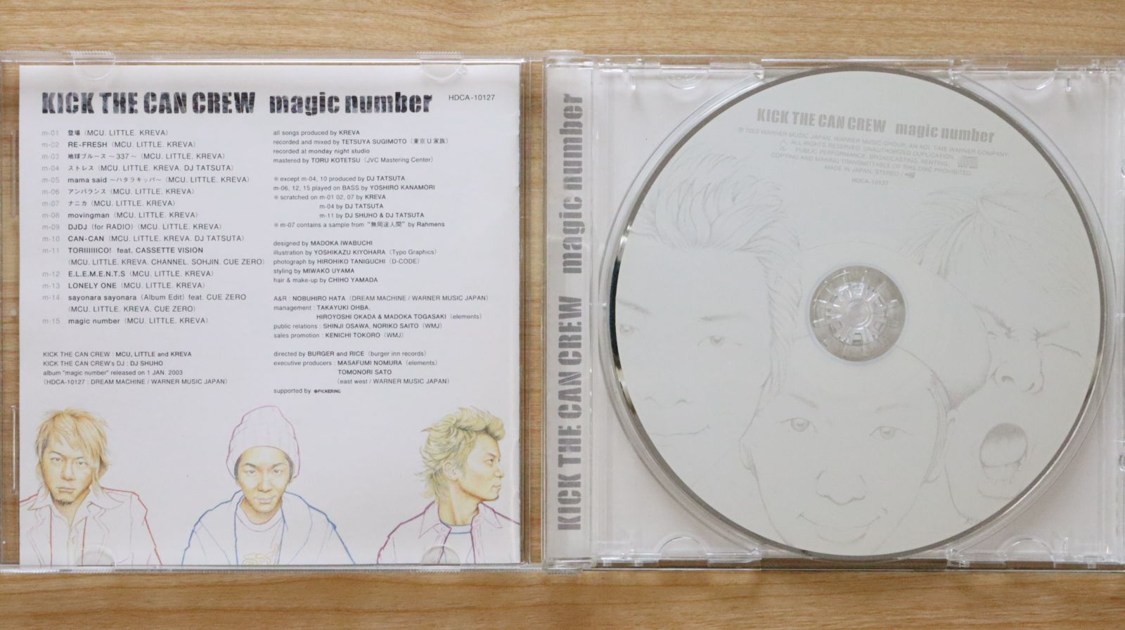 国内盤CD☆キック・ザ・カン・クルー/KICK THE CAN CREW□ magic