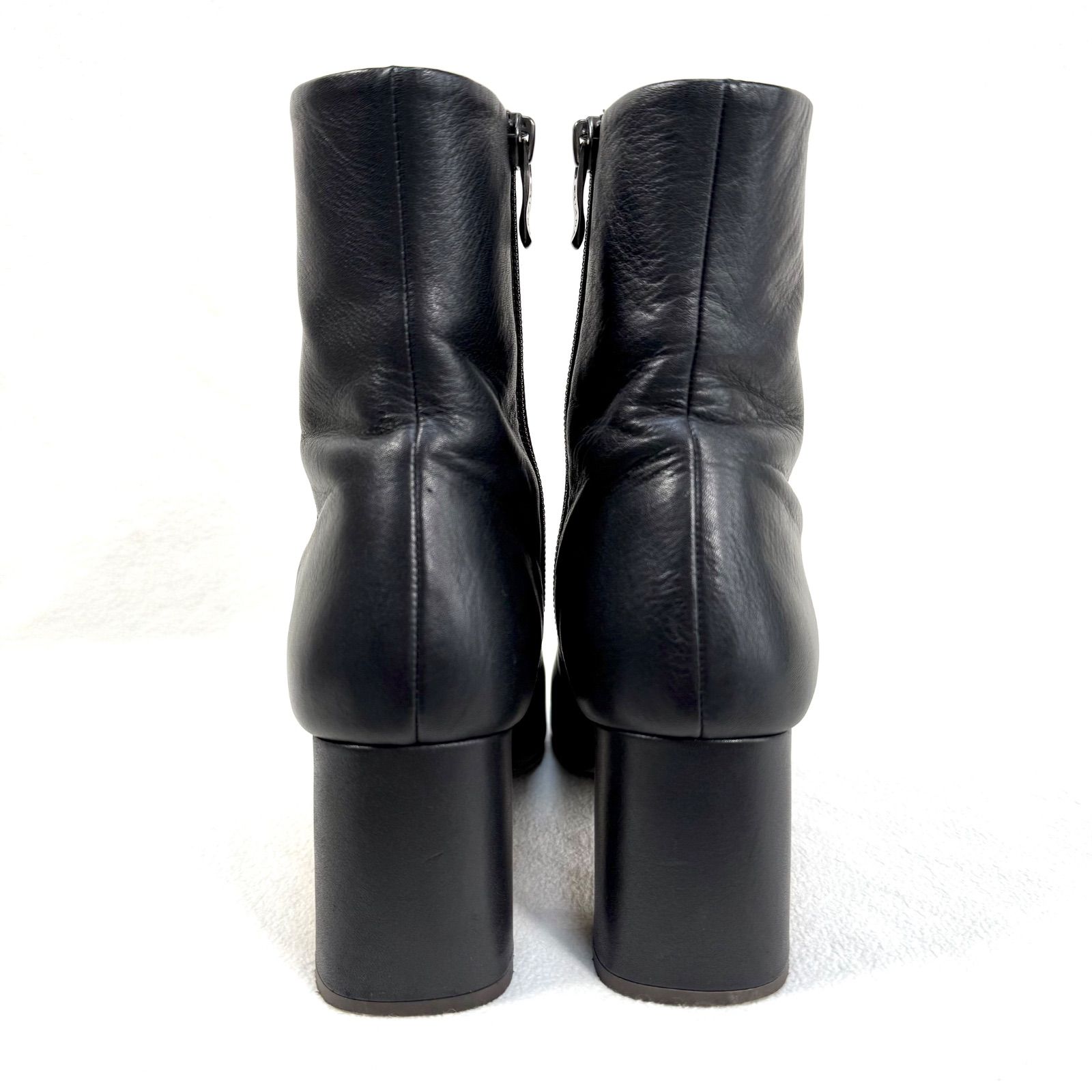 極美品✨ダイアナ レザーショートブーツ サイドファスナー ブラック 23cm 未使用級 DIANA ダイアナ ショートブーツ ブラック 23 5 レザー｜Yahoo