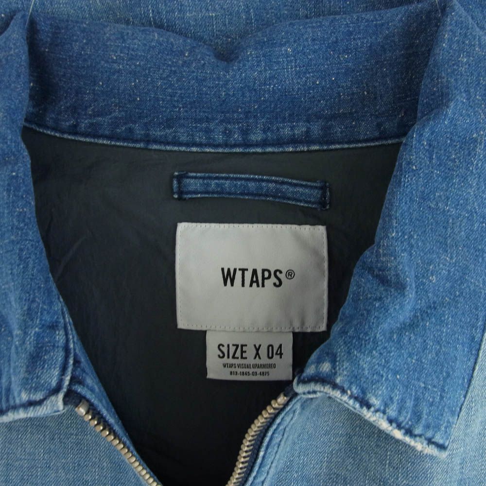 WTAPS ダブルタップス 19SS 191WVDT-JKM01 ACE JACKET INDIGO エース