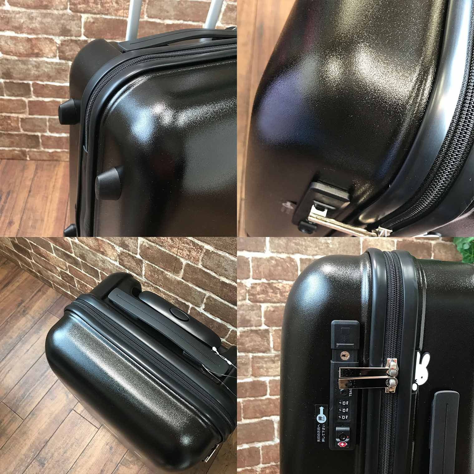 新品】ミッフィー キャリーケース Sサイズ 30L ファスナー スーツケース キャリーバッグ 旅行バッグ 機内持ち込み可 かわいい miffy  旅行かばん ストロベリー - メルカリ