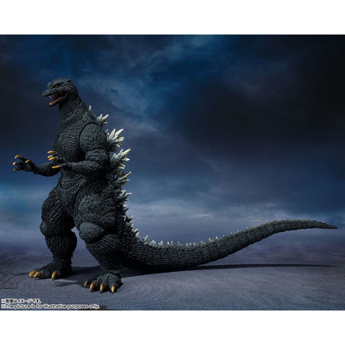 再販) S.H.MonsterArts(モンスターアーツ) ゴジラ(2004) ゴジラ
