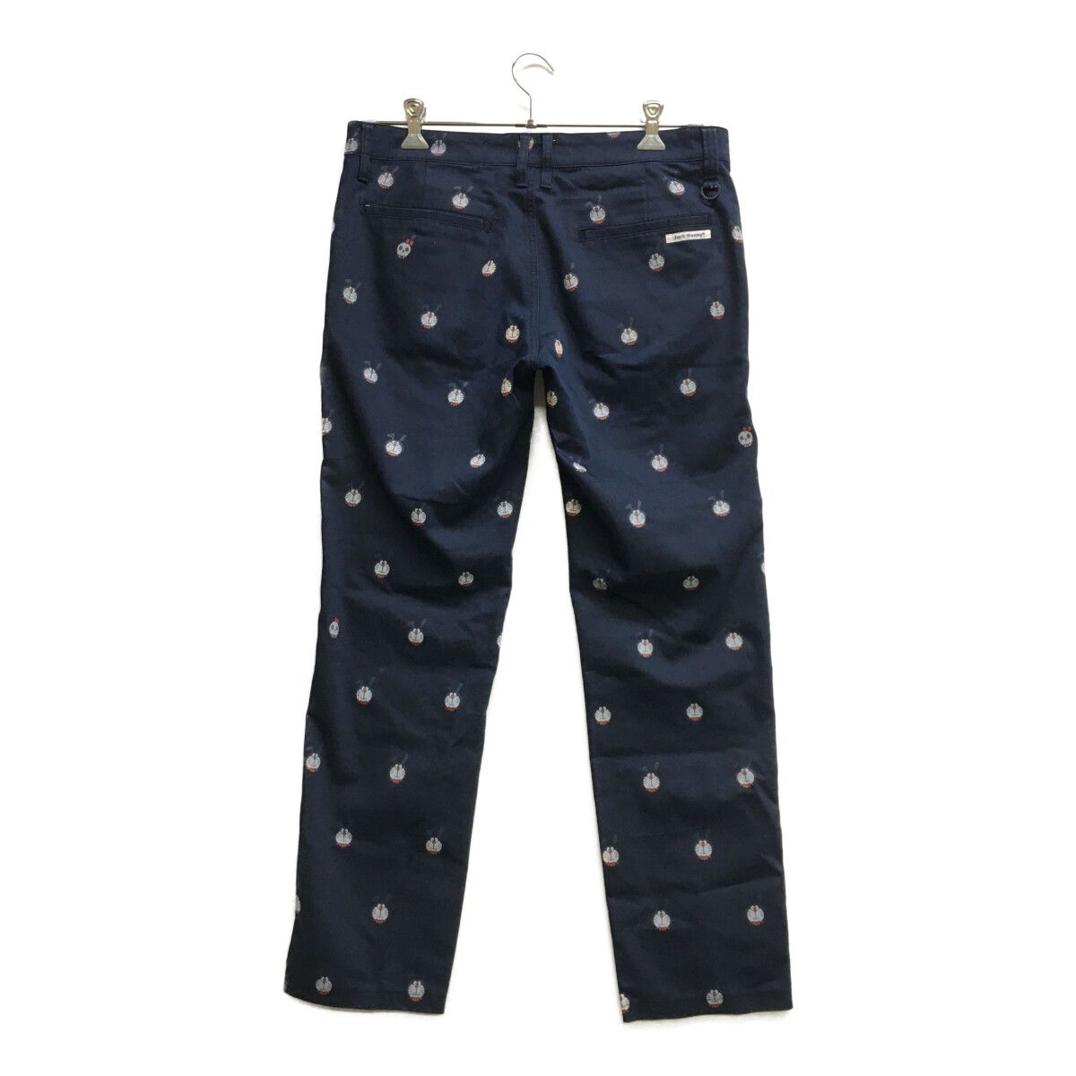 Jack Bunny!! ブラック ドラえもん　ゴルフパンツ 　サイズ5 新品み使用Jack Bunny ジャックバニー ドラえもんメンズ ゴルフパンツ