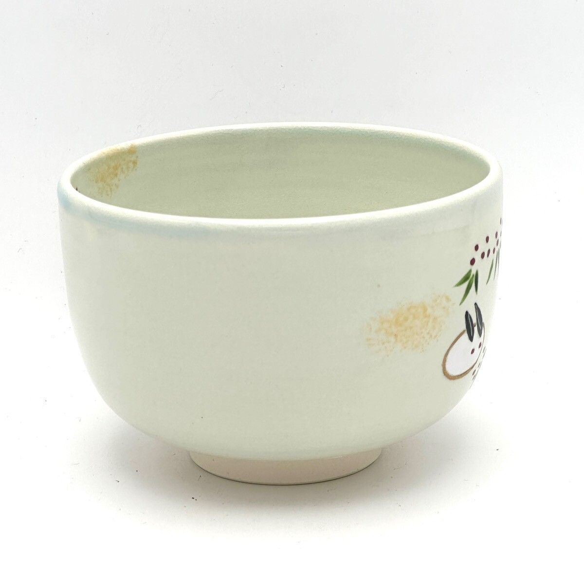 茶道具 抹茶碗 八木海峰作 京焼 未使用品 化粧箱入