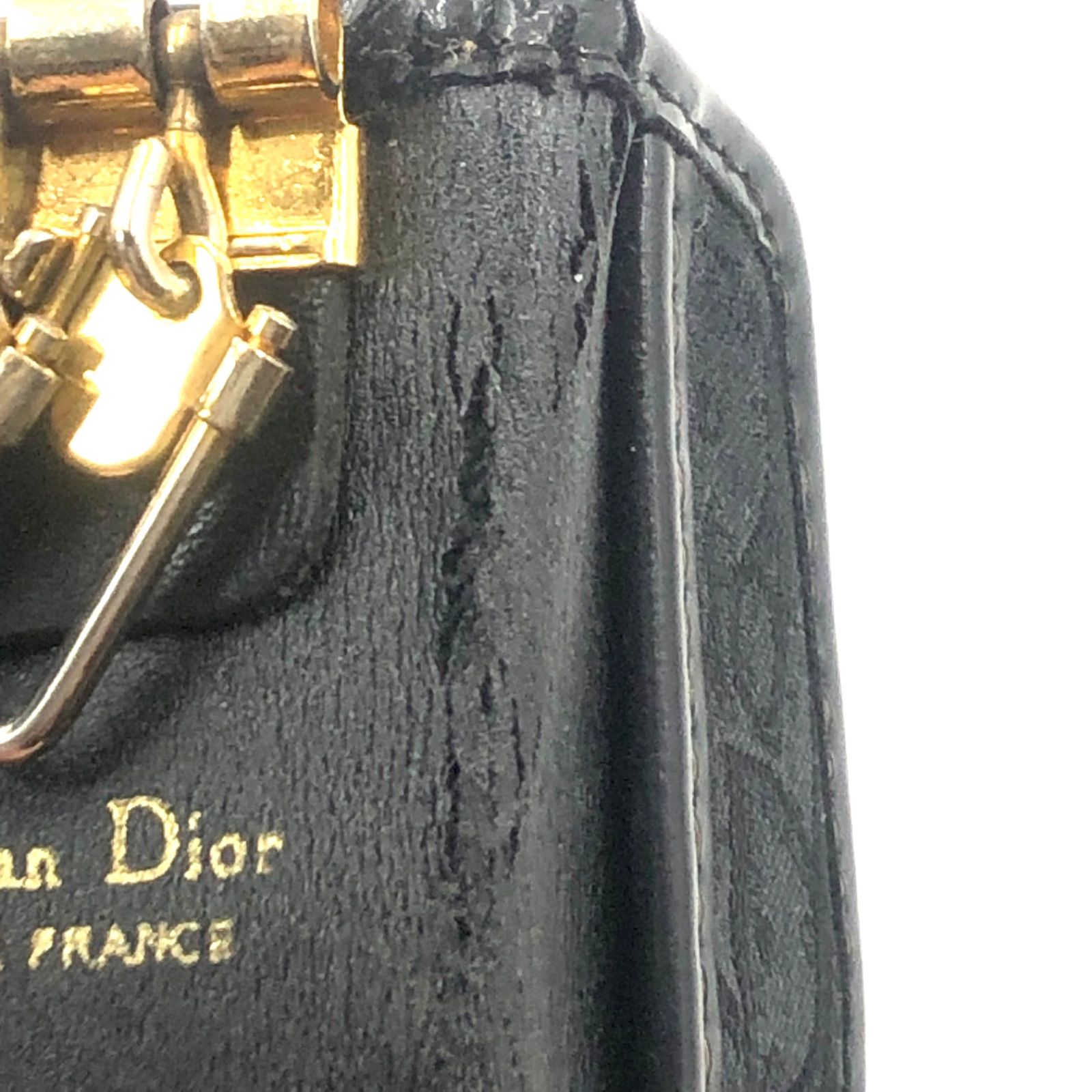 Christian Dior クリスチャンディオール トロッター ロゴプレート 4連 