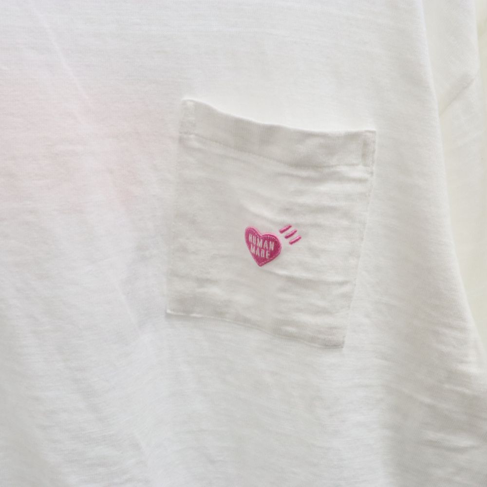 HUMAN MADE (ヒューマンメイド) 24SS POCKET T-SHIRT HARAJUKU