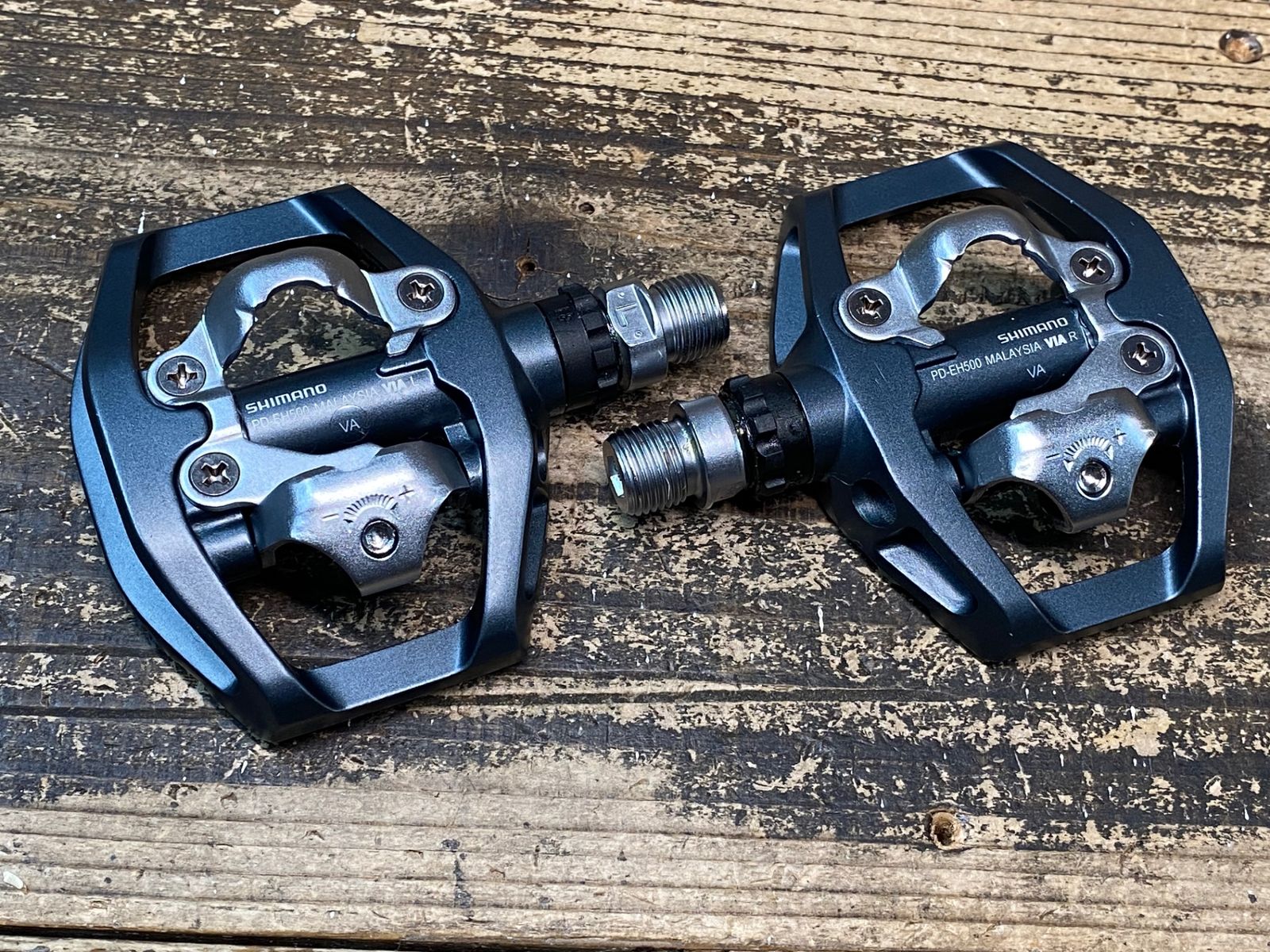 SHIMANO (シマノ) PD-EH500 (EPDEH500) 片面ビンディング(SPD)／片面 