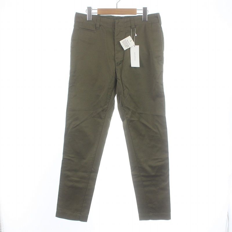 ナナミカ nanamica テーパードチノパンツ Tapered Chino Pants チノパン ミリタリー 30 M カーキ SUCF912  /SI3 - メルカリ