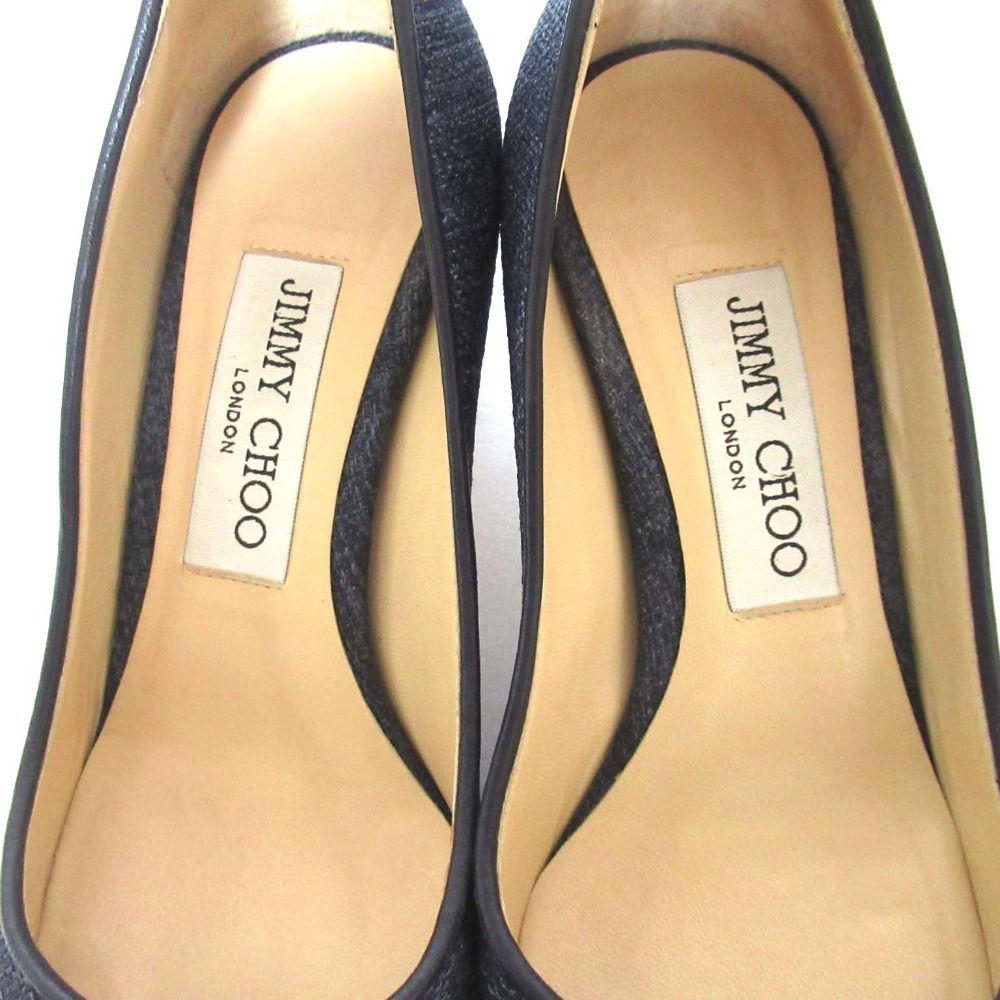 チャンキーヒール パンプス