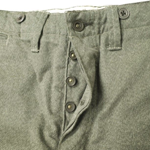 RRL ダブルアールエル ミリタリーフィールドトラウザー RRL - RRL ダブルアールエル LINEN HERRINGBONE TWILL TROUSER