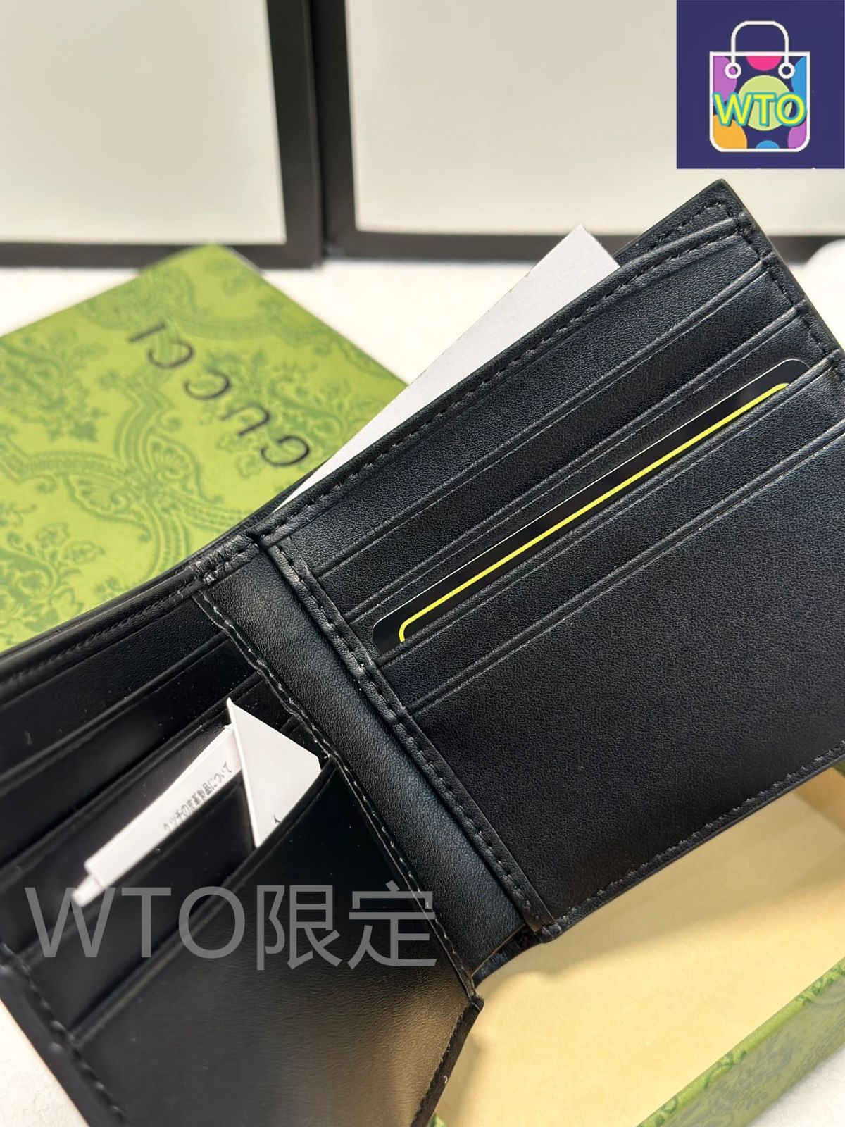 GUCCI ソリッド ブラック 切り替えデザイン 微光沢 おしゃれ GUCCI ソリッド ブラック 切り替えデザイン 微光沢 おしゃれ