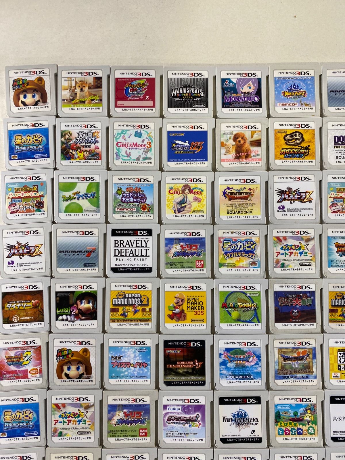 ニンテンドー3DS ソフト 100点