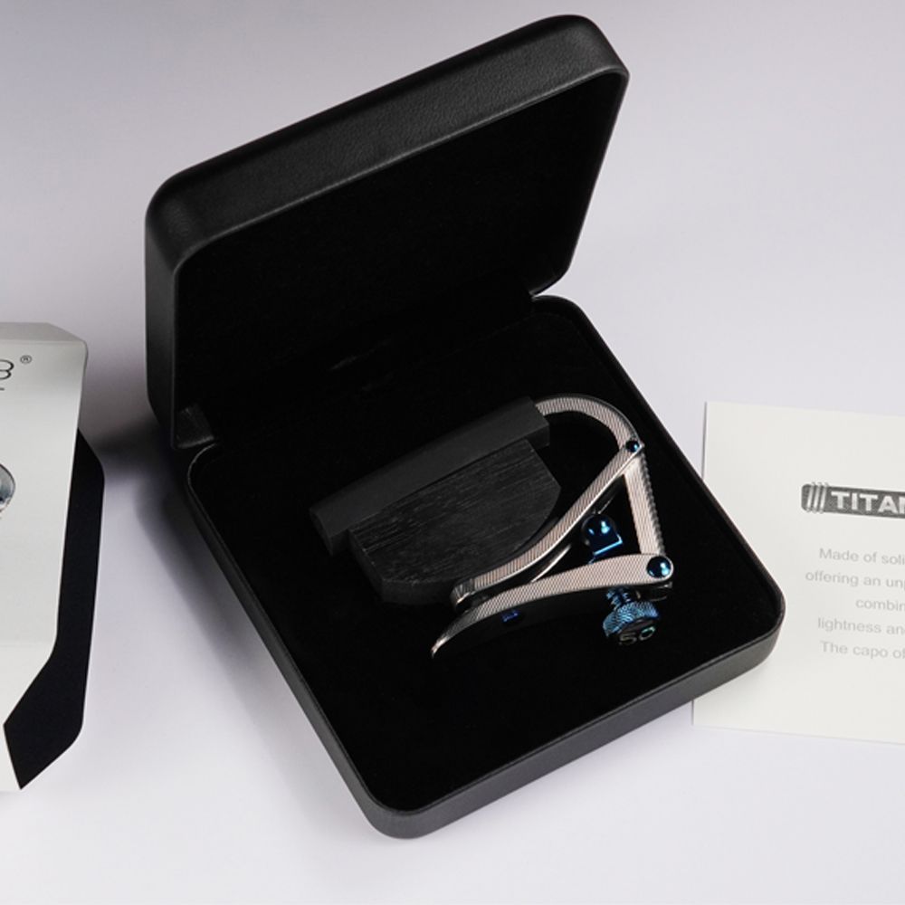 Shubb シャブ ギターカポタスト T1 チタン合金 50周年記念モデル 軽量で高強度 並行輸入