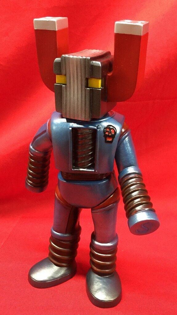 メディコム トイ 東映レトロソフビコレクション ロボット刑事 ジリキマン 240mm