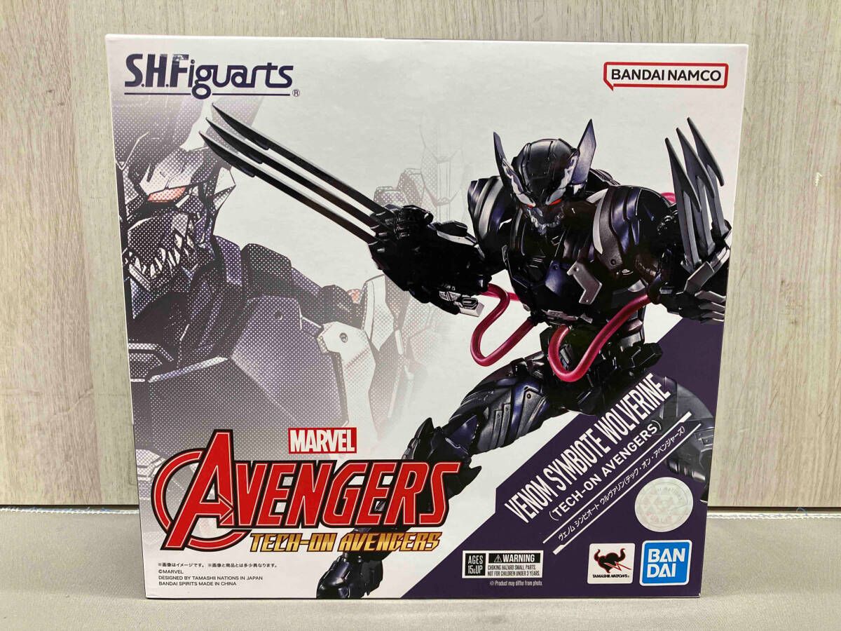 BANDAI - S.H. ヴェノム シンビオート ウルヴァリン (テック・オン アベンジャーズ) S.H.Figuarts ヴェノム シンビオート ウルヴァリン（テック
