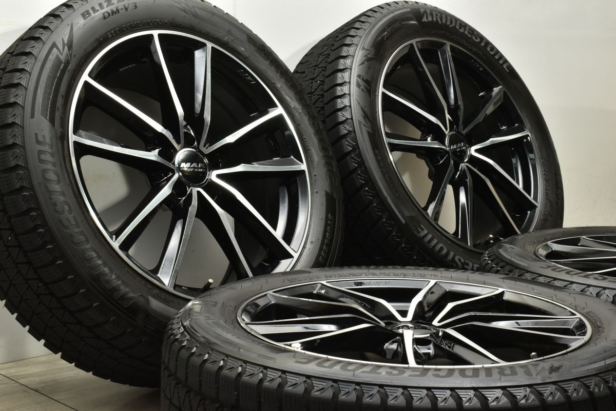 バリ溝 美品】MAK BREMEN FF 19in 8J +30 PCD112 ブリヂストン  