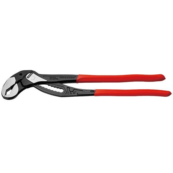 KNIPEX クニペックス アリゲーターXL ウォーターポンププライヤー 滑り止めプラスチックコーティング サイズ400×75×20mm パック入 8801-400SB