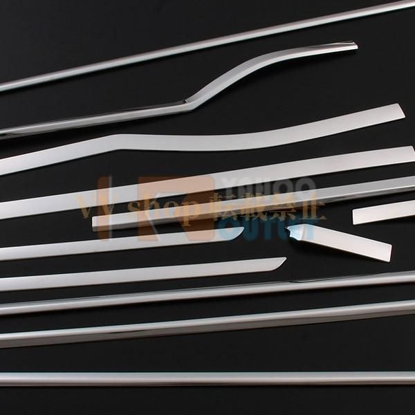 ホンダ ステップワゴン スパーダ RP系RP3 RP4 サイド リア ウェザーストリップモール ウィンドウガーニッシュ 鏡面 カスタム パーツ 12PCS BRIGHTFACE_UK