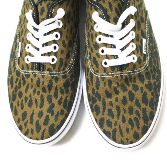 WACKO MARIA x VANS ワコマリア バンズ 23AW 別注 V44 AUTHENTIC レオパード オーセンティック 667569-0002 US11(29cm) BROWN スニーカー シューズ s18657 VANS x WACKO MARIA☆AUTHENTIC ワコマリアコラボ レオパード (VANS