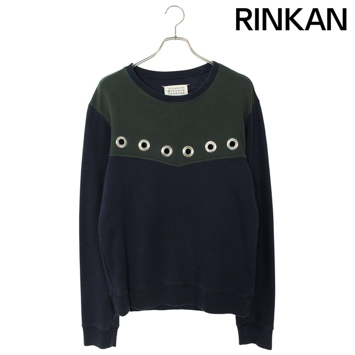 メゾンマルジェラ 16SS S30GU0030 ハトメクルーネックスウェット  