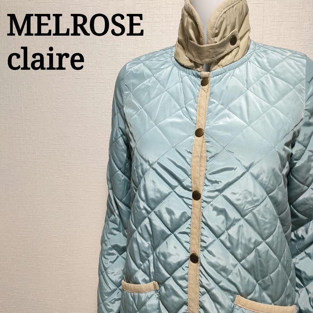 メルローズクレール MELROSE Claire キルティングジャケット きれいめ
