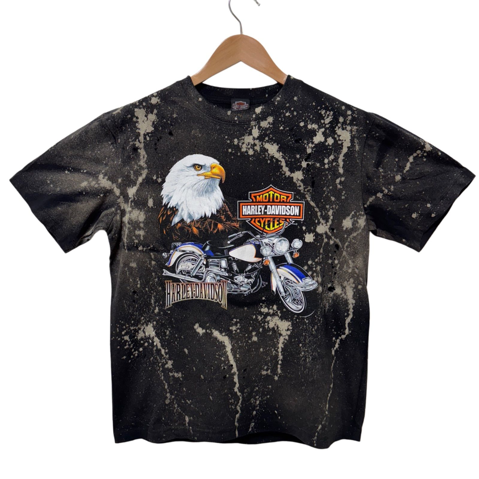 ハーレーダビッドソン Tシャツ Lサイズ ブラック フェード