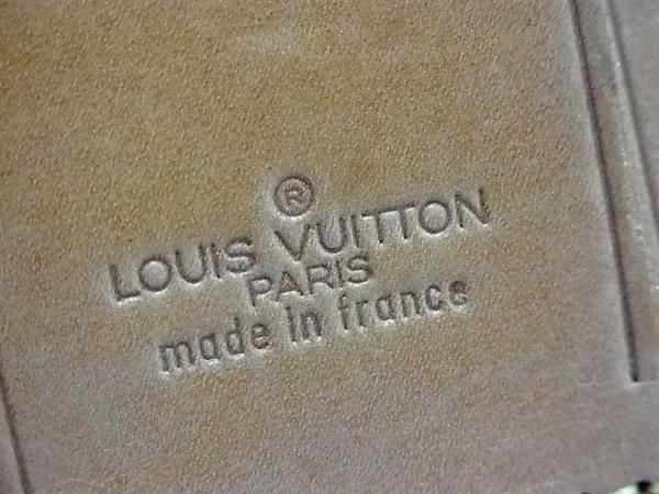 LOUIS VUITTON ルイヴィトン ネームタグ ラゲッジタグ バッグチャーム 2点セット ブラウン系 DE6083