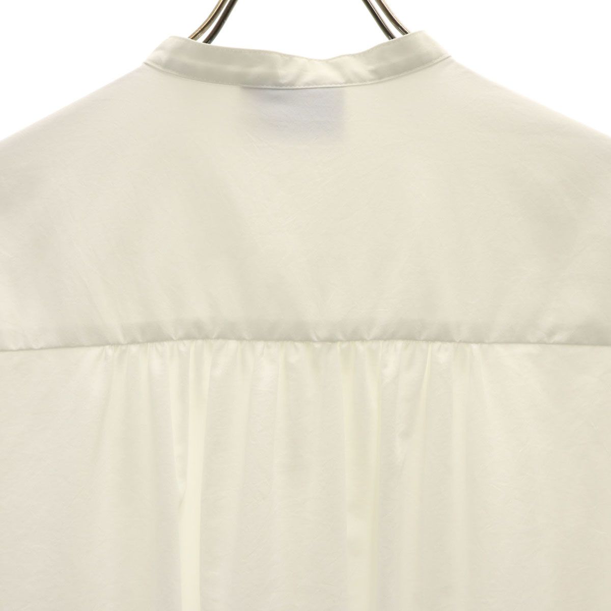 UNITED ARROWS ユナイテッドアローズ 長袖 バンドカラー シャツ 