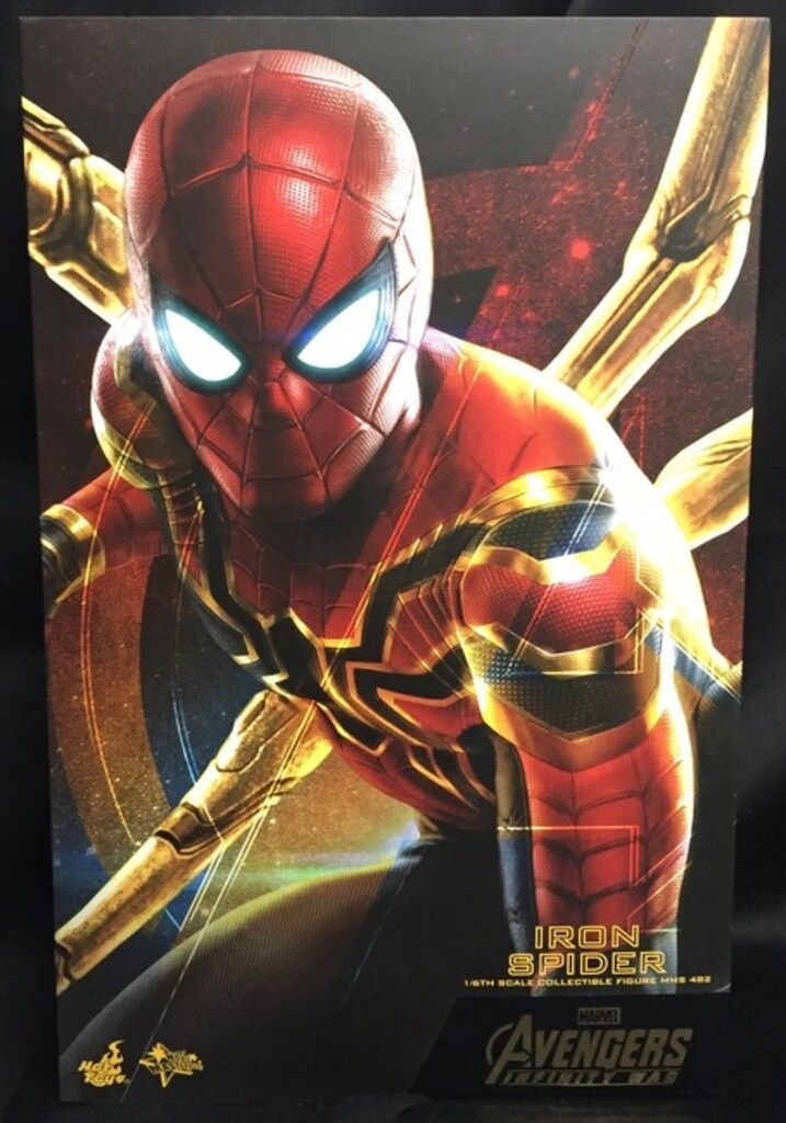 HOTTOYS MOVIE MASTERPIECE IRON SPIDER MMS482