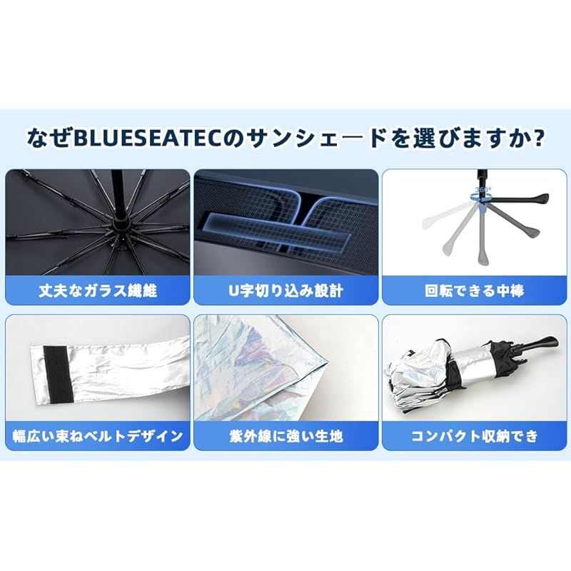 2025新登場 車種専用」BLUESEATEC ホンダ シビック FL系 傘型 フロント