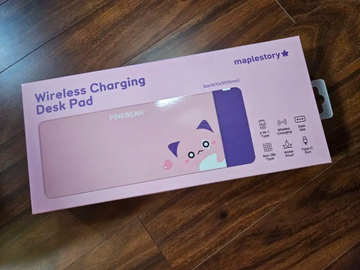 メイプルストーリー ピンクビーン ワイヤレス充電 ロングパッド