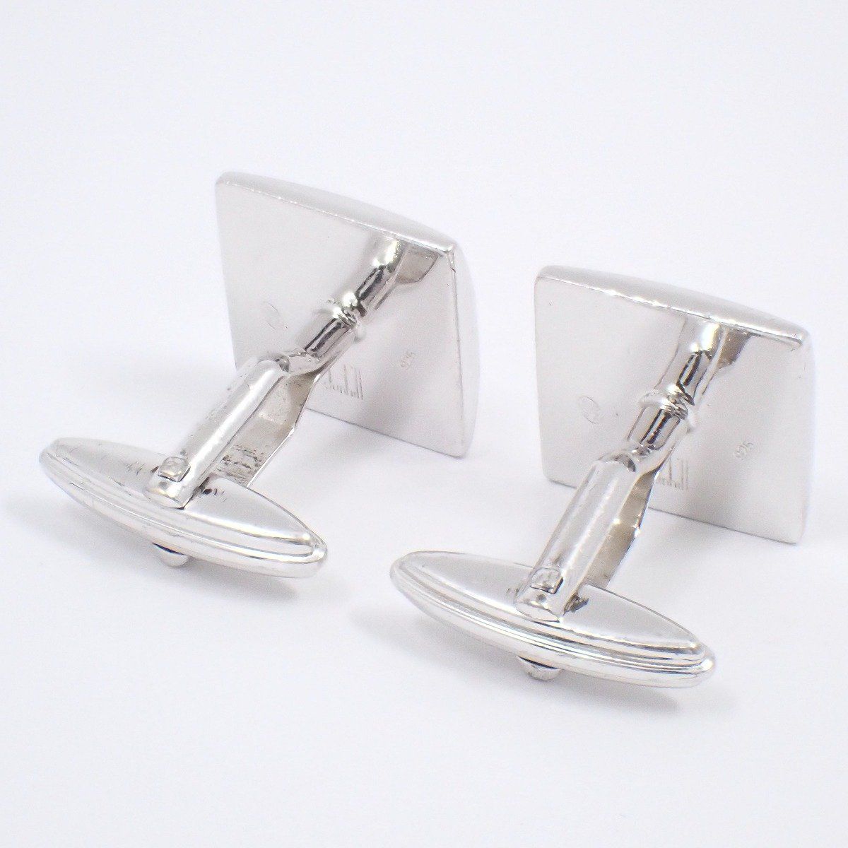 dunhill ダンヒル スクエア カフス カフリンクス シルバー925