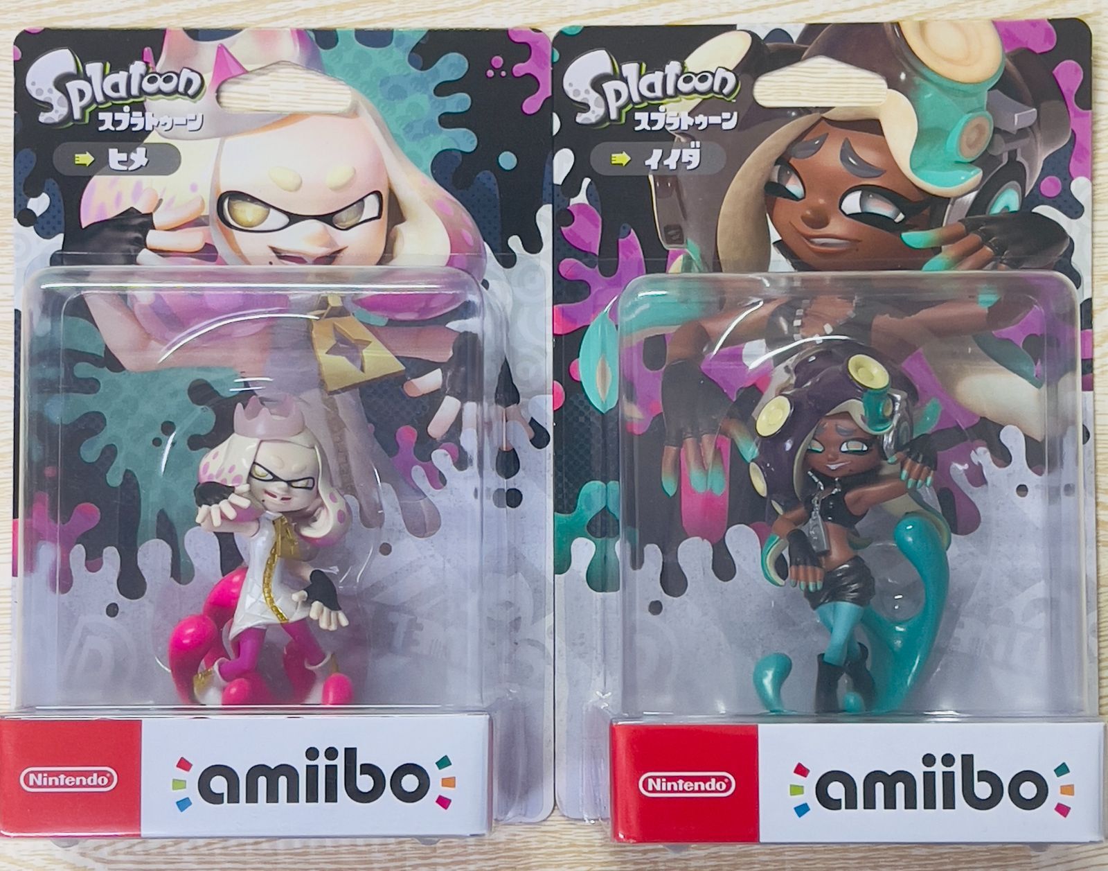新品 amiibo ヒメ イイダ セット スプラトゥーン - メルカリ