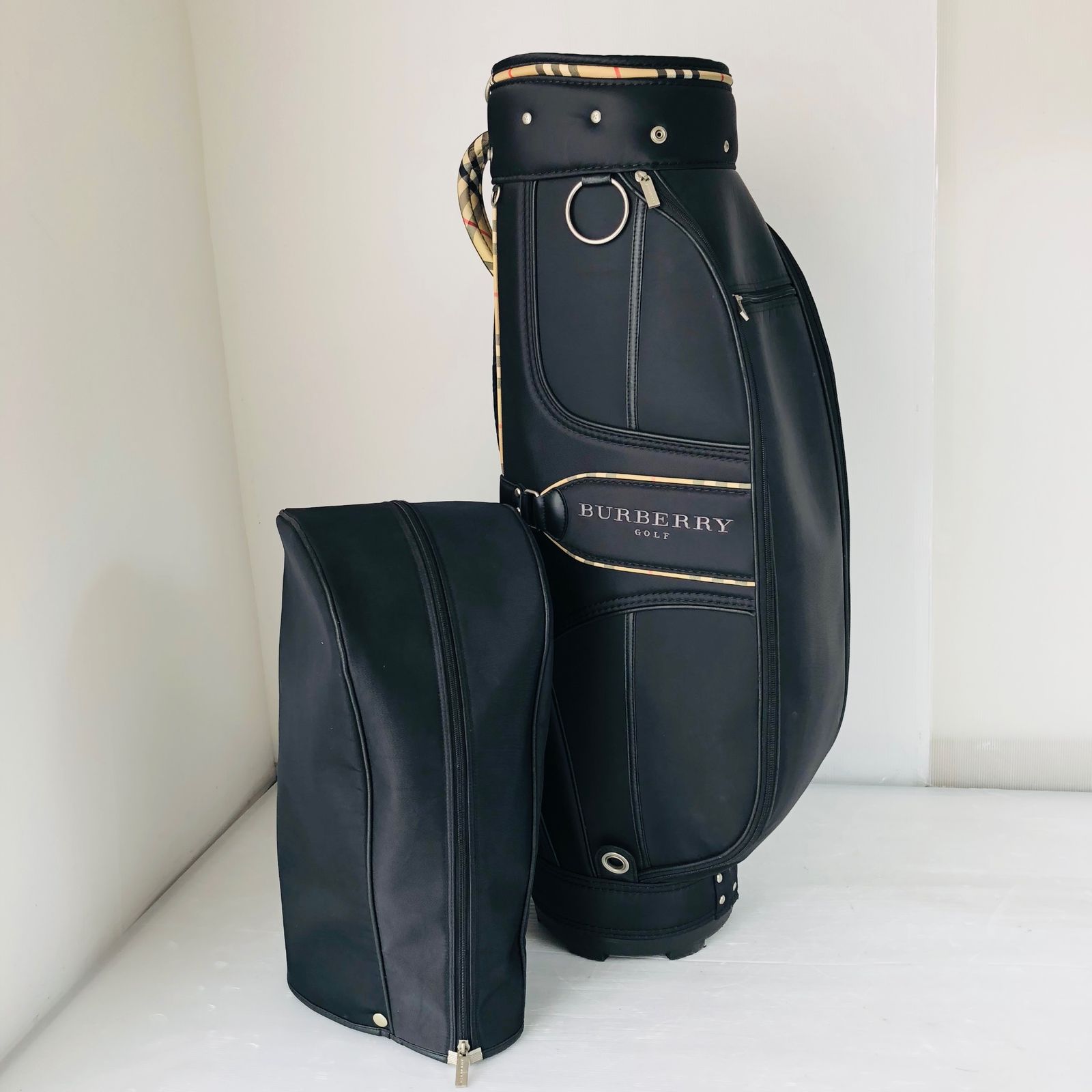 バーバリー ゴルフバッグ BURBERRY ゴルフ キャディーバッグ キャディ