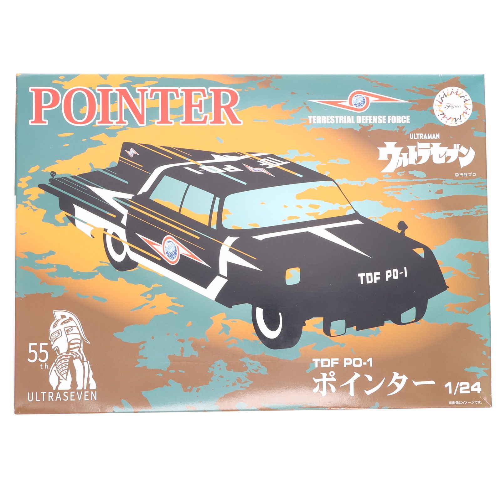 1/24 ウルトラ TDF PO-1 ポインター 55周年記念パッケージ