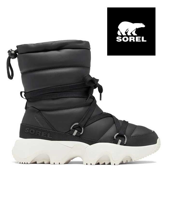 レディース スノーブーツ 24 24.5 25 sorel キネティック