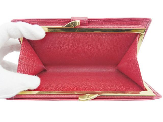 ルイヴィトン コンチネンタルヴィエノワ がま口長財布 本物□ルイ