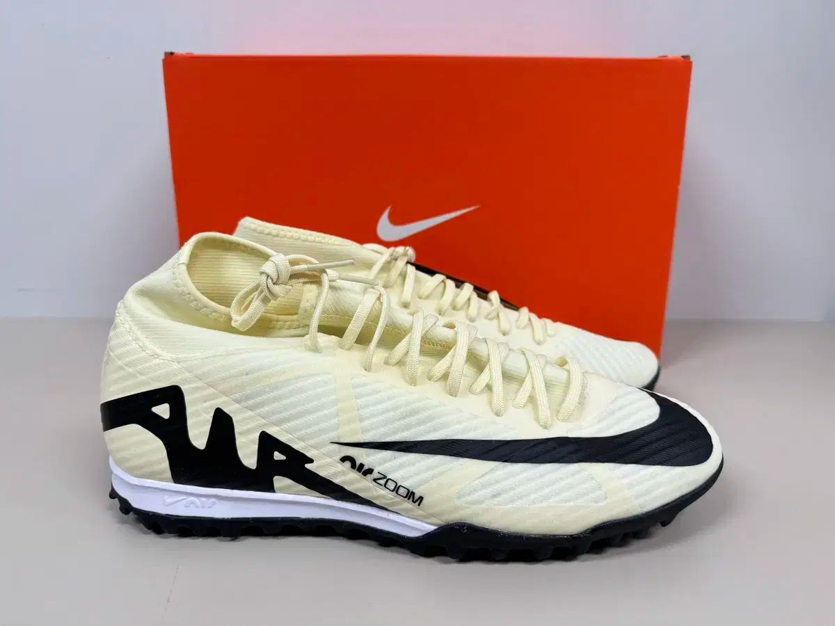 【雷市場（ポンジャン）商品韓国直送】 270 NIKE(ナイキ) ズーム マーキュリアル スーパーフライ 9 アカデミー TF レモネード ブルー