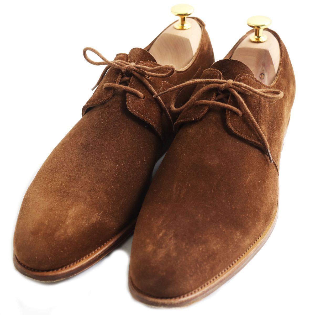 ドンドン見直し】良品○JOHN LOBB ジョンロブ プレーントゥ レース 