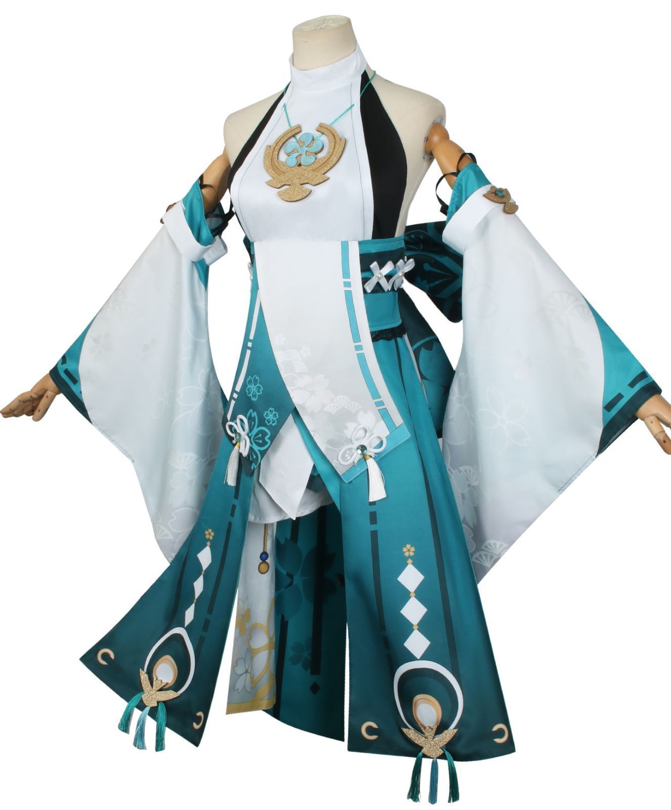 三分妄想 原神 コスプレ 夜蘭 イェラン 衣装 ※ウィッグ 靴 武器 追加可