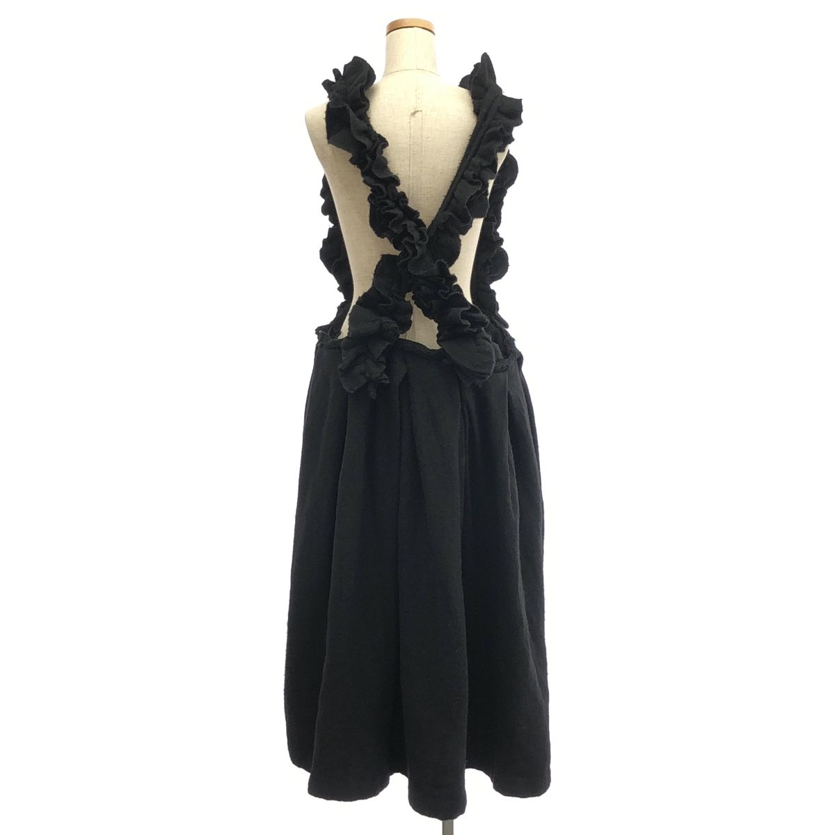 コムデギャルソンガール　ジャンバースカート　吊りスカート COMME des GARCONS - COMME des GARCONS GIRL ワンショルダー