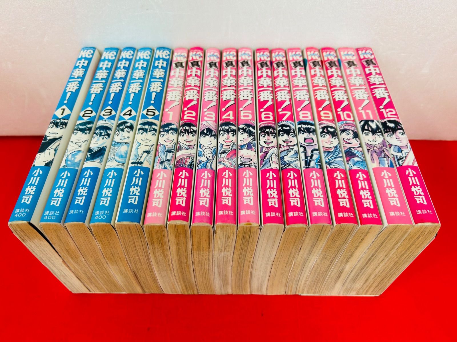 漫画コミック【中華一番！1-5巻＋真中華一番！1-12巻・全巻完結