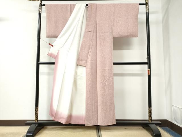 平和屋着物○人間国宝 初代 六谷梅軒(六谷紀久男)錐彫り 重要無形文化